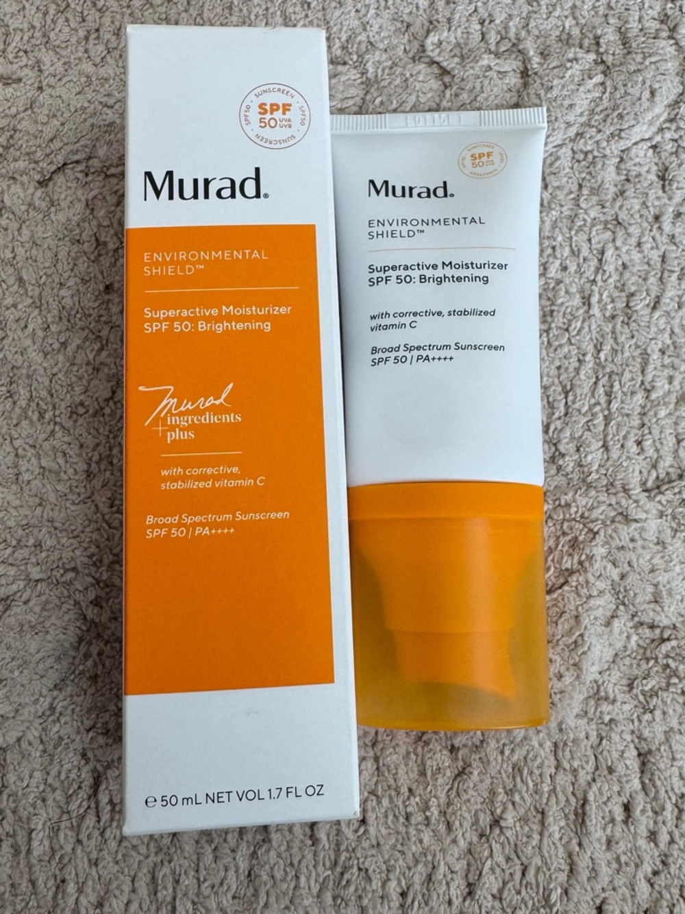 NIB Murad Environmental Shield Superactive  Moisturizer SPF 50 : Brightening - Picture 9 of 10